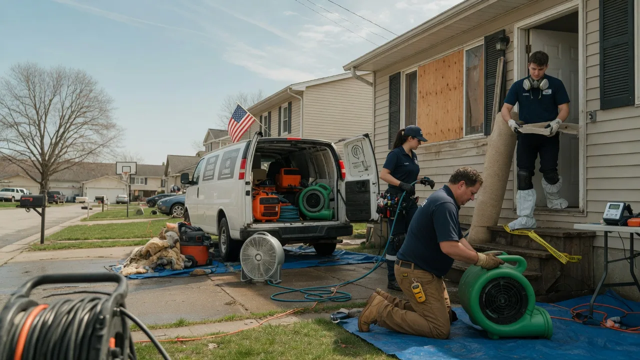 Water Damage Restoration in La Coste, TX near me